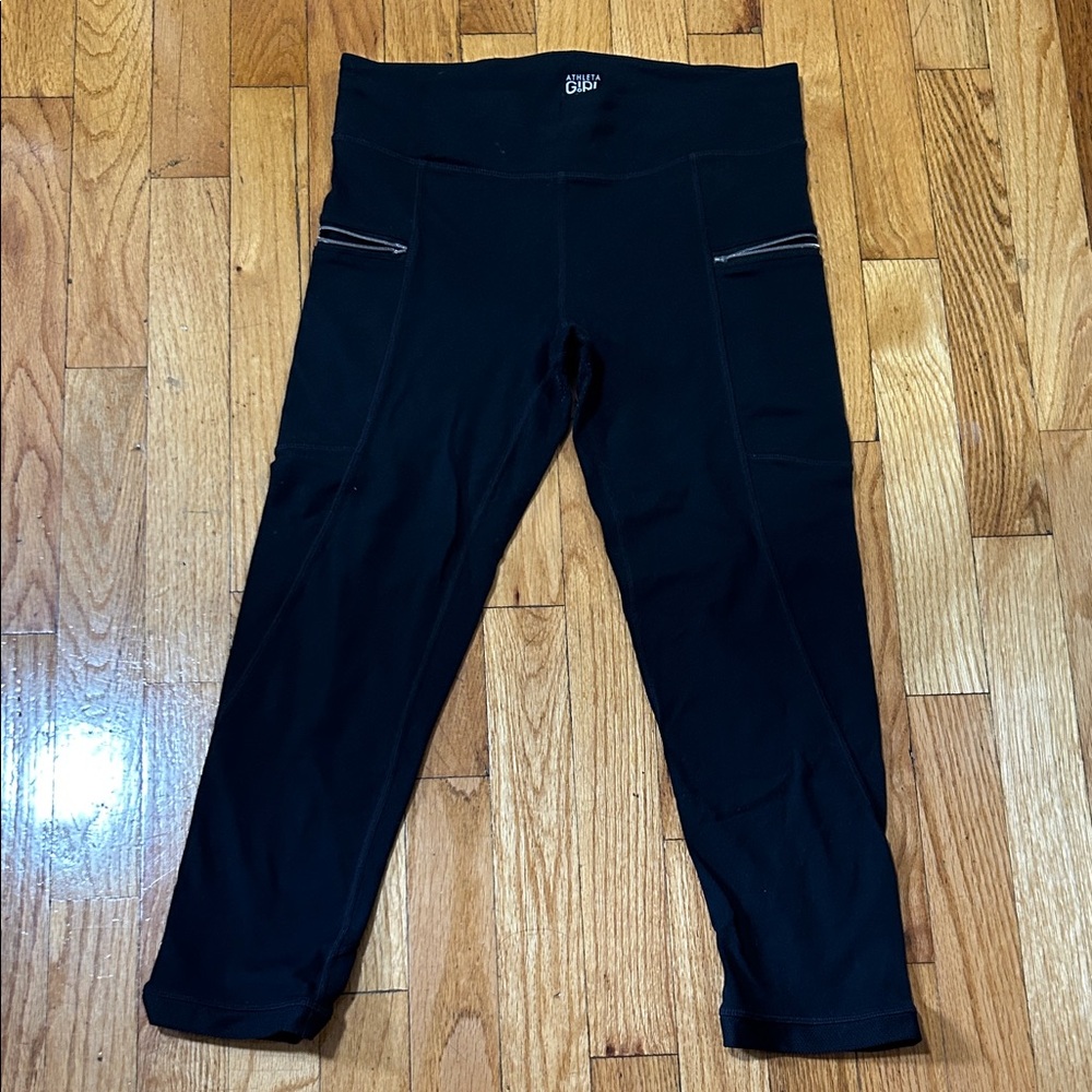 Athleta Kids Black Leggings ( 1150 )